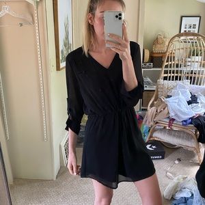 Naked Zebra Black Dress